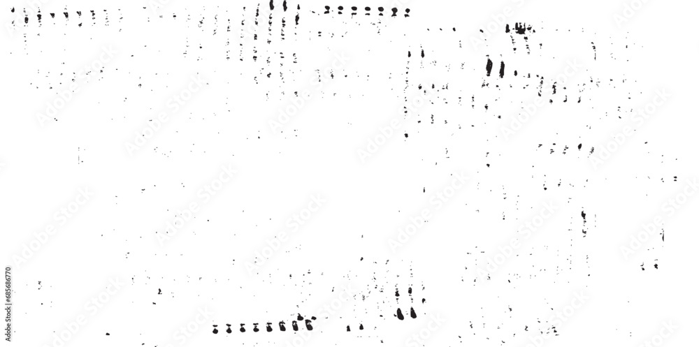 Grunge Black And White Urban Vector Texture Template. Dark Messy Dust Overlay Distress Background. Easy To Create Abstract Dotted, Scratched, Vintage Effect With Noise And Grain. Grunge Background.
