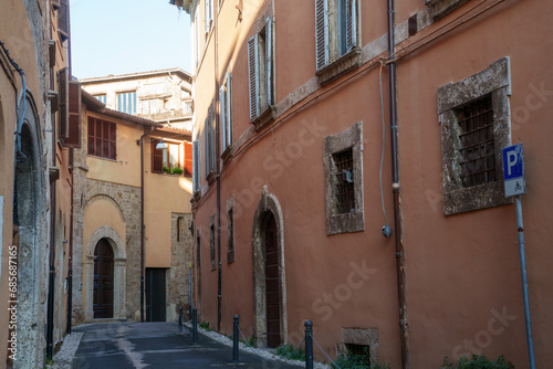 Historic buildings of Rieti  Italy