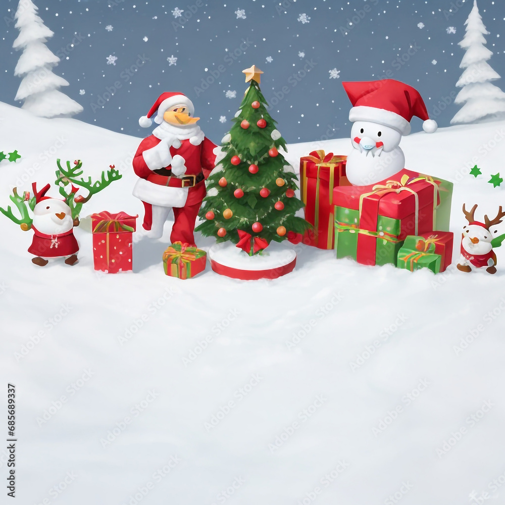 Merry christmas star images collections cute wallpapers ai generated