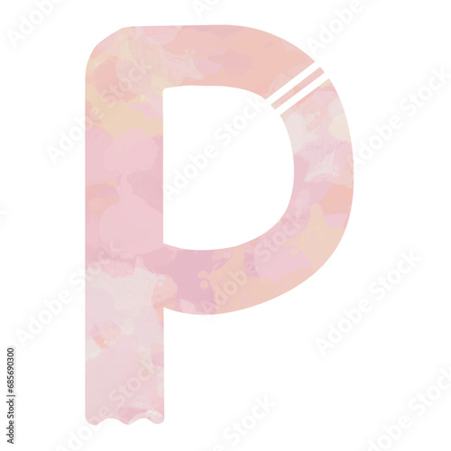 Wallpaper Mural pink letter a Torontodigital.ca