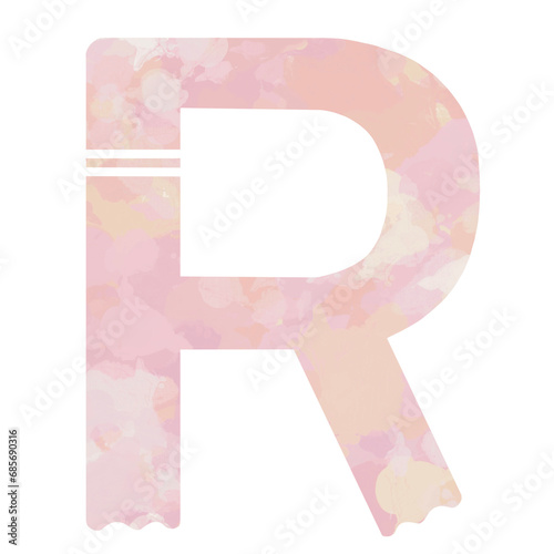 Wallpaper Mural pink letter  Torontodigital.ca