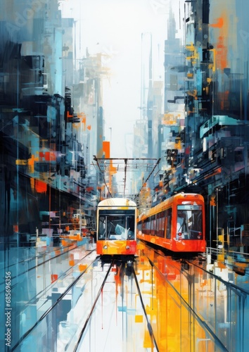 Abstract Bangkok images 