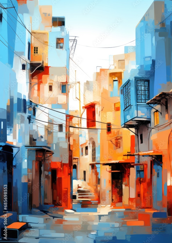 Fototapeta premium abstract Medina images