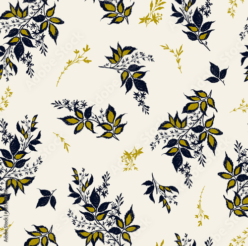 seamless floral pattern design for textile, wallpaper, home decor etc..