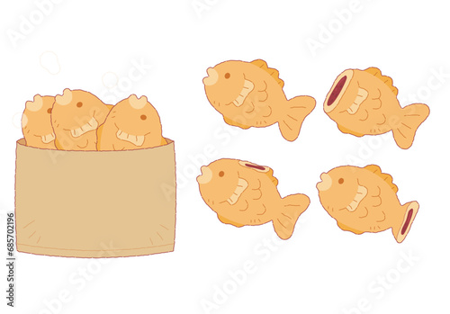 bung eo bbang(a fish-shaped bun)