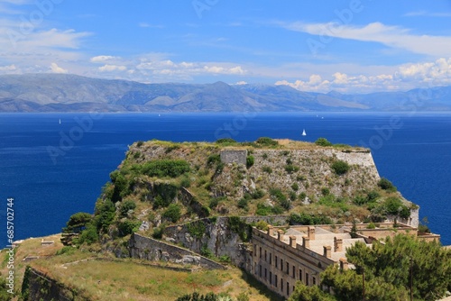 Venetian fortress in Corfu Town