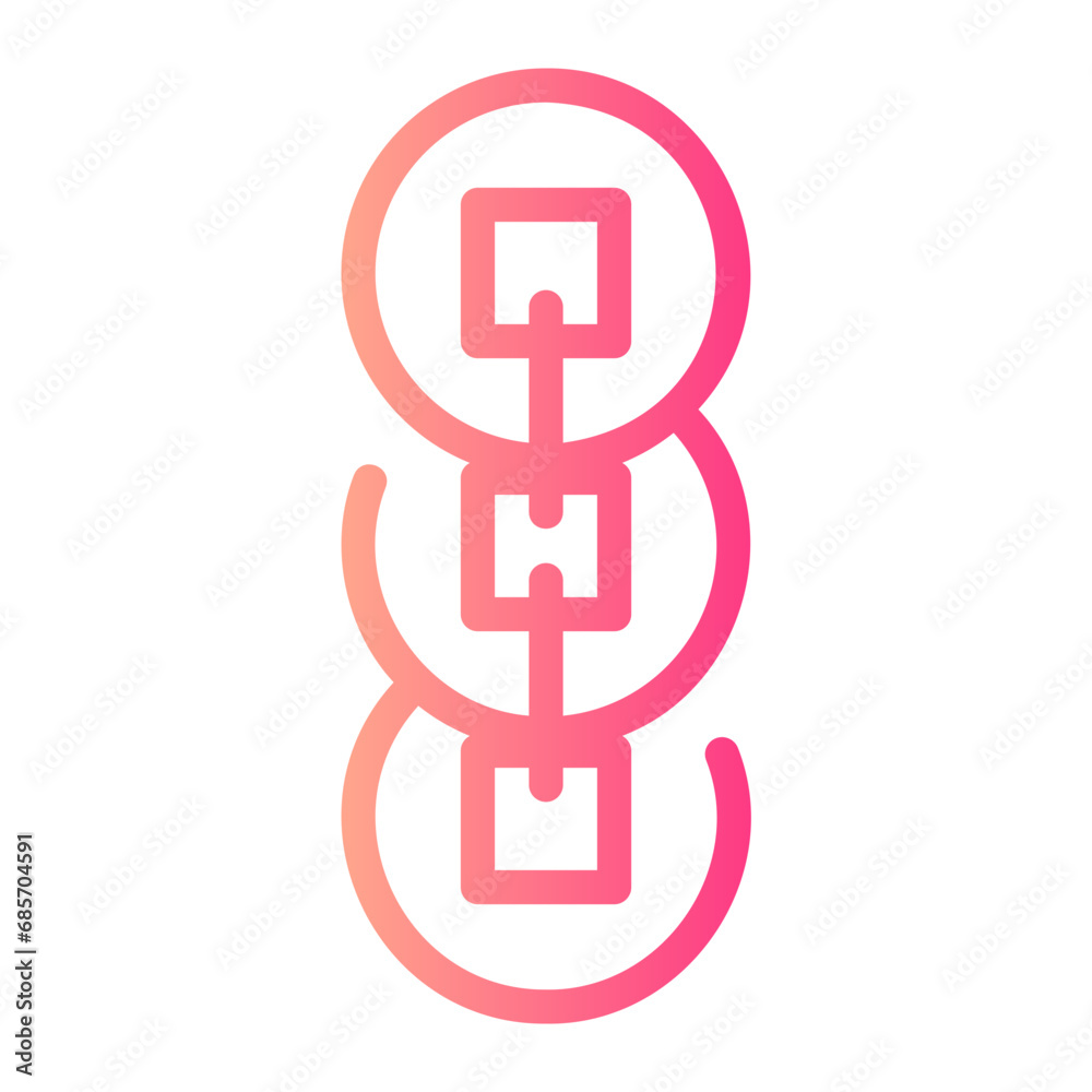 coin gradient icon coin gradient icon