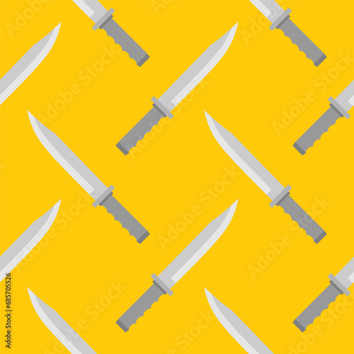 dagger seamless pattern vector illustration