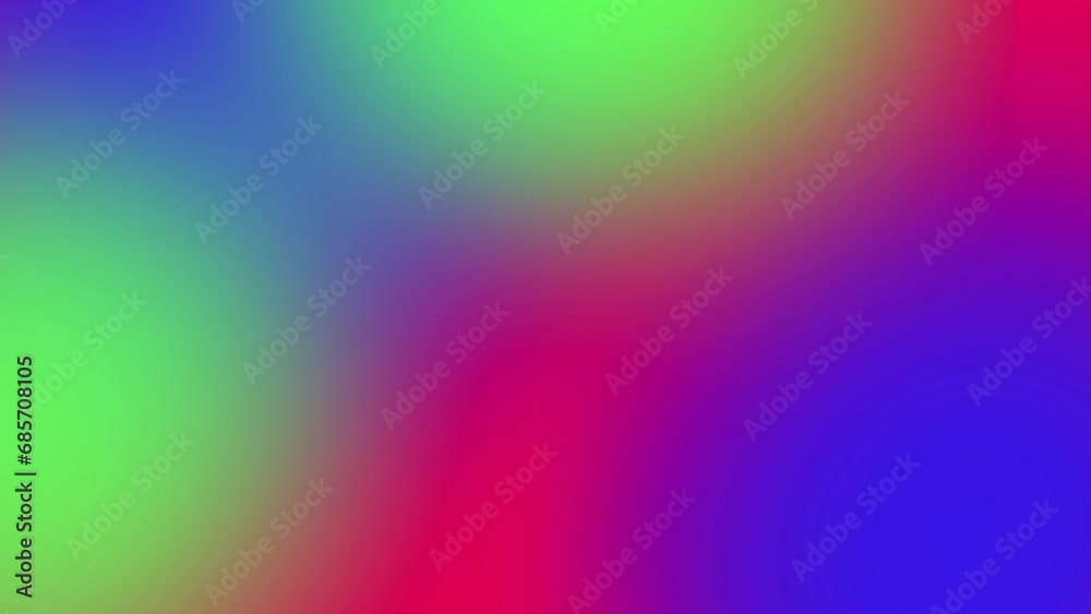 Rainbow colourful blurry circles in smooth waves motion background Rainbow colourful blurry circles in smooth waves motion background