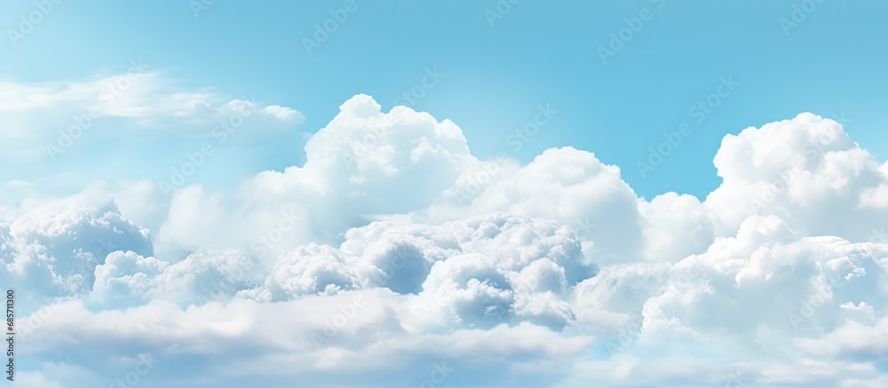 Cloudy white sky as backdrop Copy space image Place for adding text or design Cloudy white sky as backdrop Copy space image Place for adding text or design