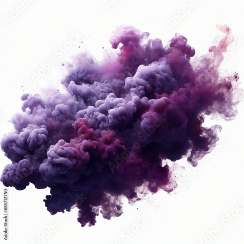 Color Smoke and color explosion illustration 