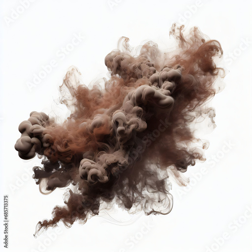 Color Smoke and color explosion illustration 