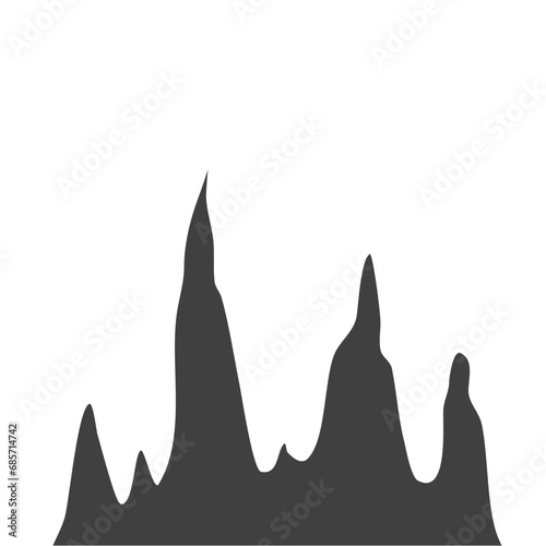 Stalactite stalagmite Illustration