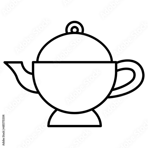 teapot icon illustration