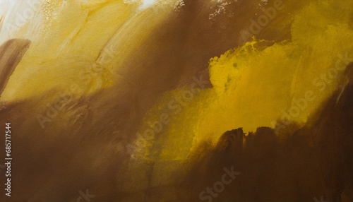 brown yellow hand painted background