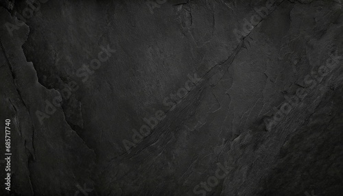 stone black texture background dark cement concrete grunge tile gray marble pattern wall black background blank for design photo