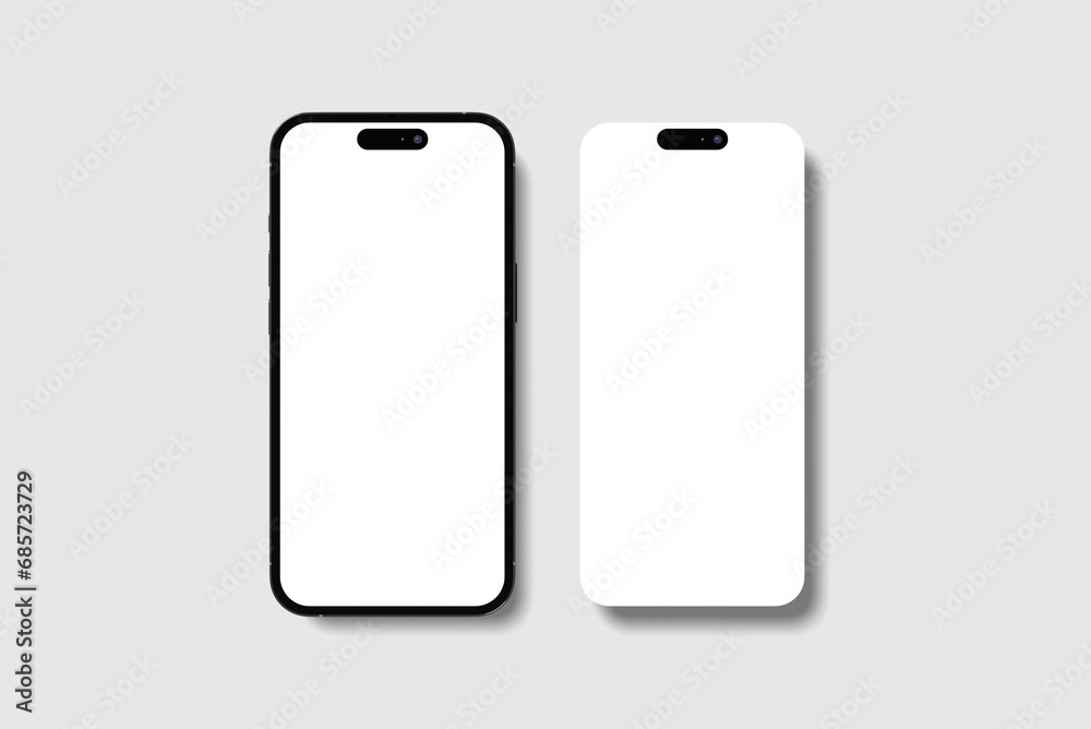 realistic smartphone blank mockup realistic smartphone blank mockup