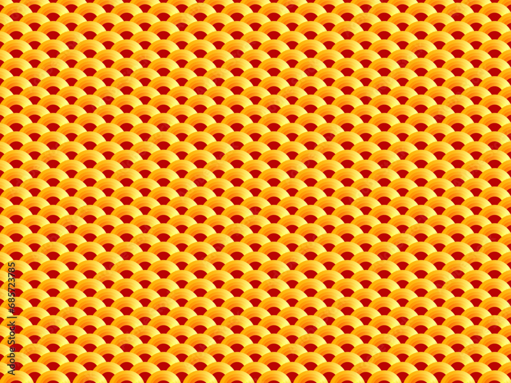 golden wave curve for Asian festival culture new year pattern background design golden wave curve for Asian festival culture new year pattern background design