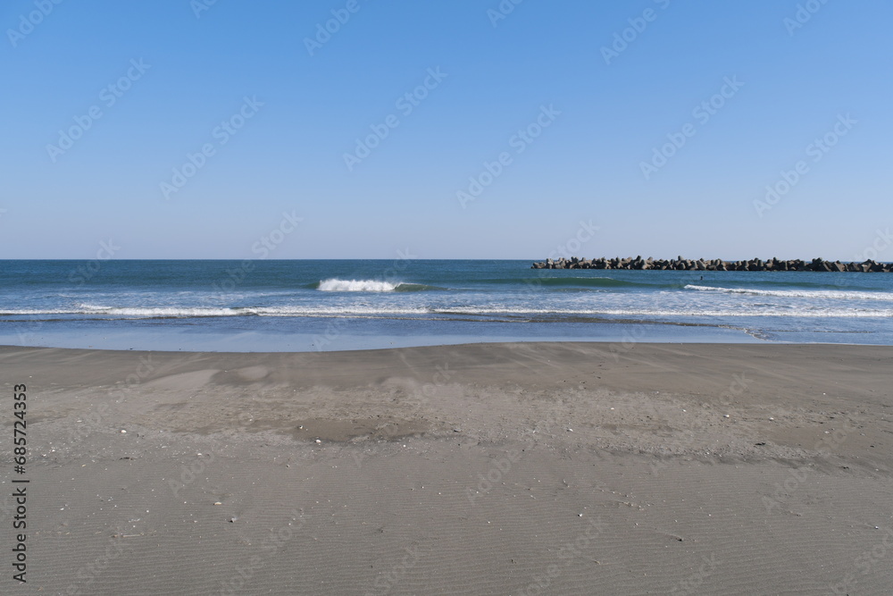 九十九里浜の景色　View of Kujukuri Beach