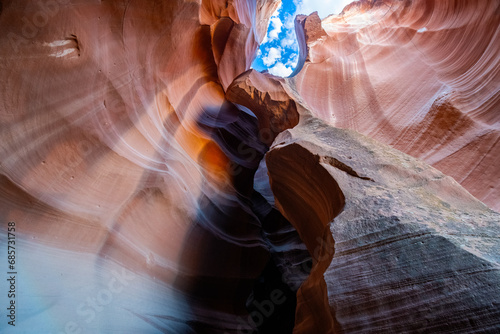 Patterns mesmerise in a slot canyon
