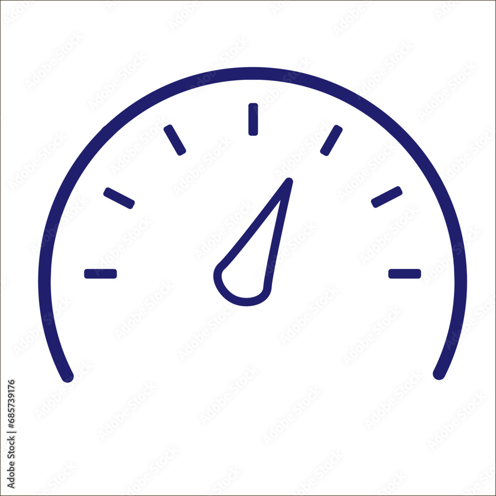 Monochrome icon with speedometers for your design. Monochrome icon with speedometers for your design.