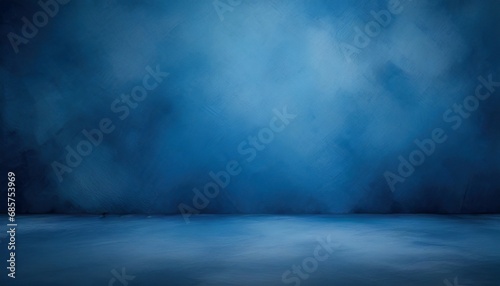 studio portrait backdrops traditional painted canvas or muslin fabric cloth studio backdrop or background suitable for use with portraits products and concepts dramatic blue modulations photo