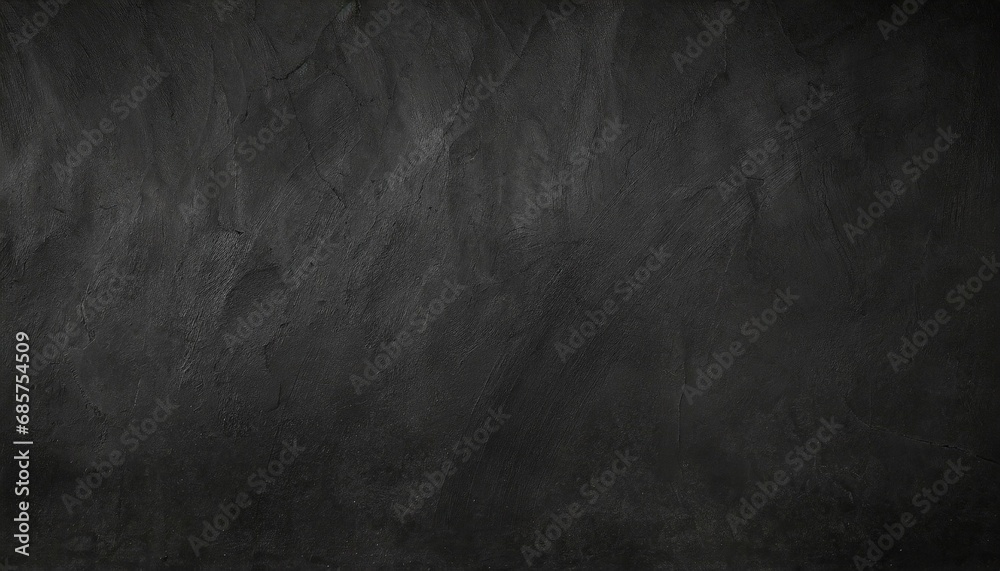 black wall slate texture rough concrete floor is aged in a retro concept texture of a grungy black concrete wall as background