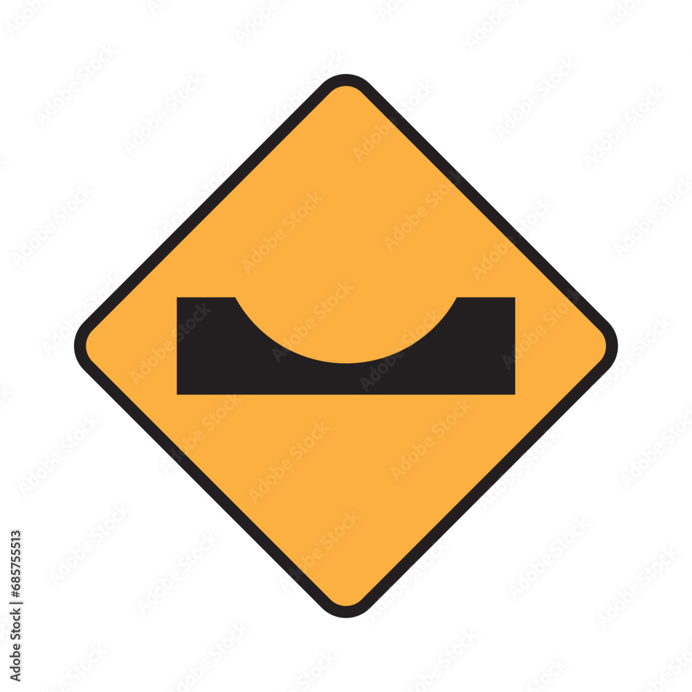 traffic sign icon, bumpy and uneven road sign traffic sign icon, bumpy and uneven road sign