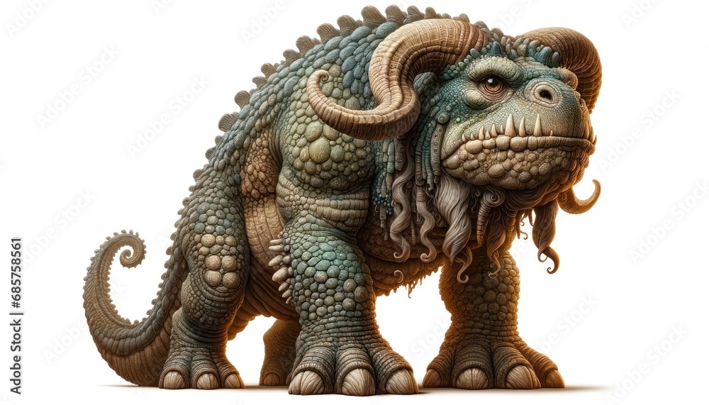 Obraz premium Mythical Behemoth Creature