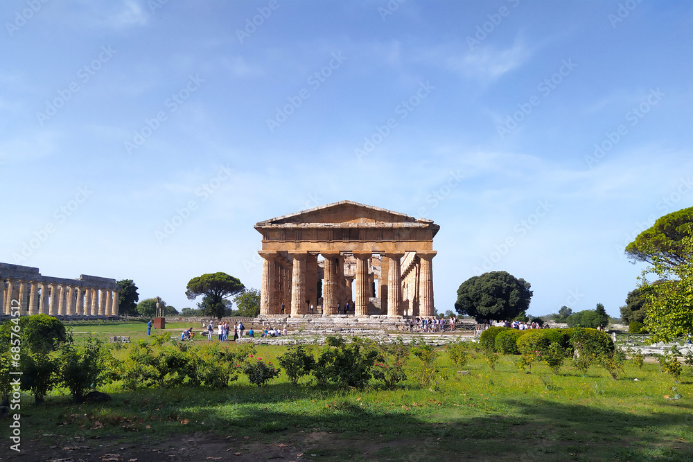 Antico tempio in Paestum