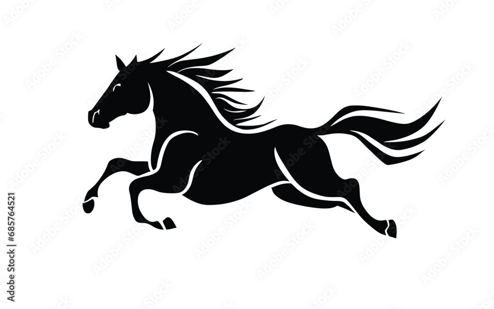 Obraz premium horse running