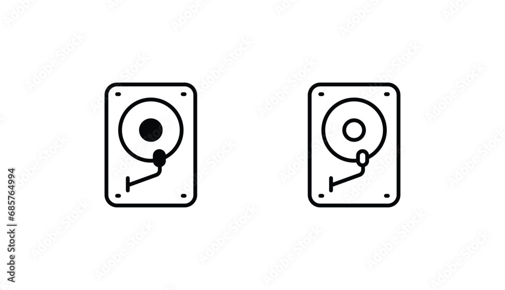 Turntable icon design with white background stock illustration Turntable icon design with white background stock illustration