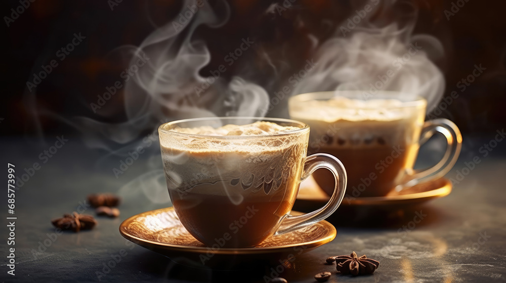 A warm cup of coffee A warm cup of coffee