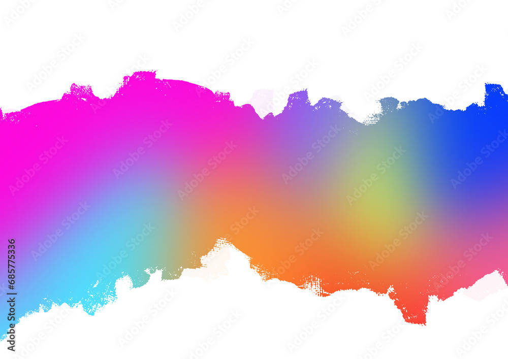 rainbow paint streak on transparent background clip art with copy space for text rainbow paint streak on transparent background clip art with copy space for text