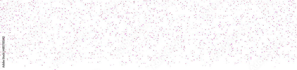 Pink glitter background. Falling glitter confetti. Luxury sparkling pink confetti. Celebration falling pink glitter. The dust golden sparks.Valentine's Day background.