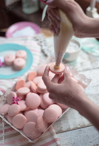 Cooking of macarons