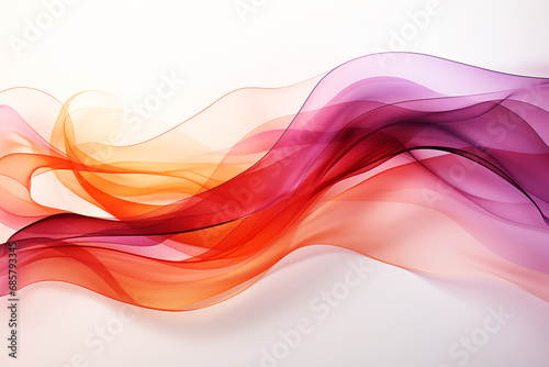 Abstract colorful smooth lines background