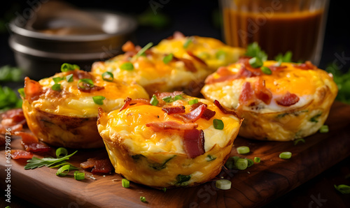 Delicious Bacon and Cheddar Egg Muffins for a Hearty Breakfast
