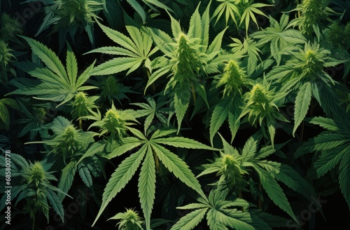 marijuana leaf texture