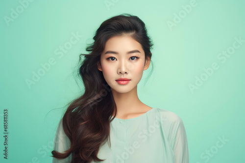 Serene Portrait of Asian Elegance