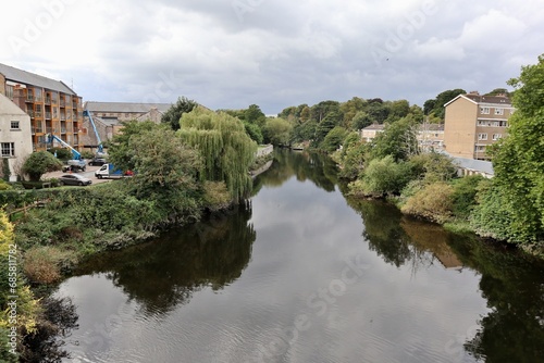 Dublino - Fiume Liffey da Island Bridge photo