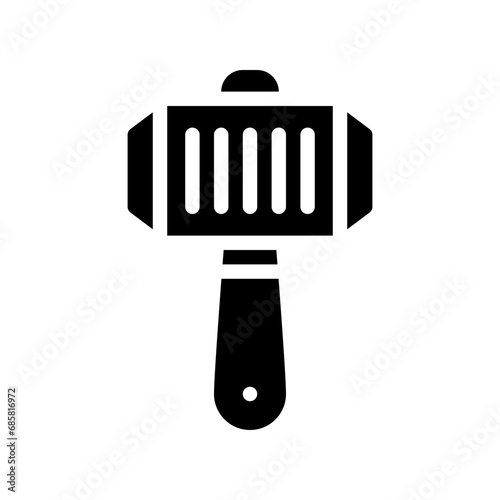 hammer glyph icon
