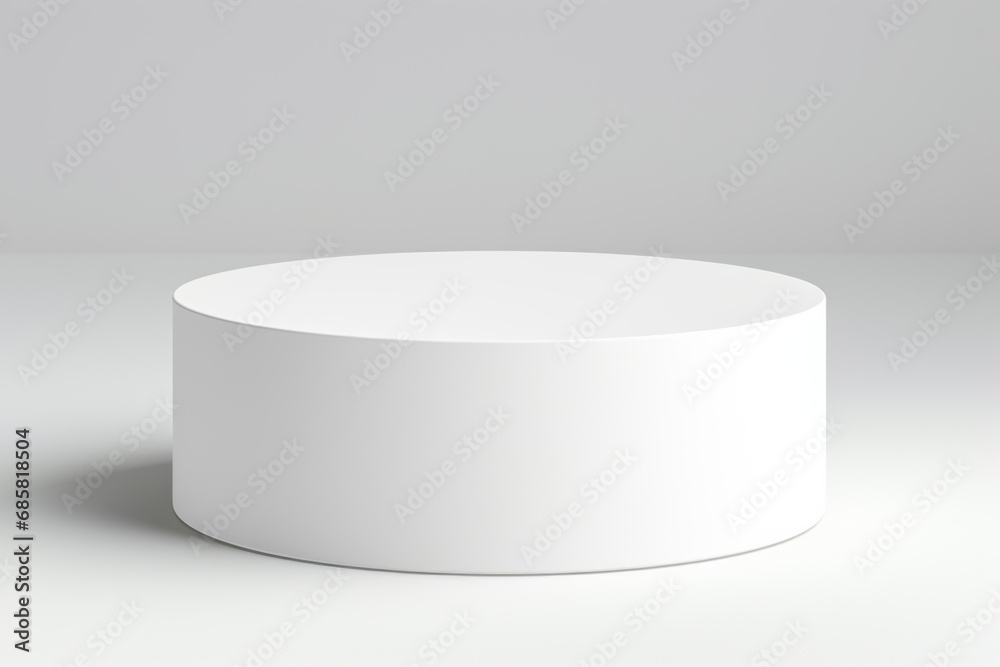 White round empty table on white wall background, mockup concept suitable for presentations such as product or product display.
abstract - obrazy, fototapety, plakaty 