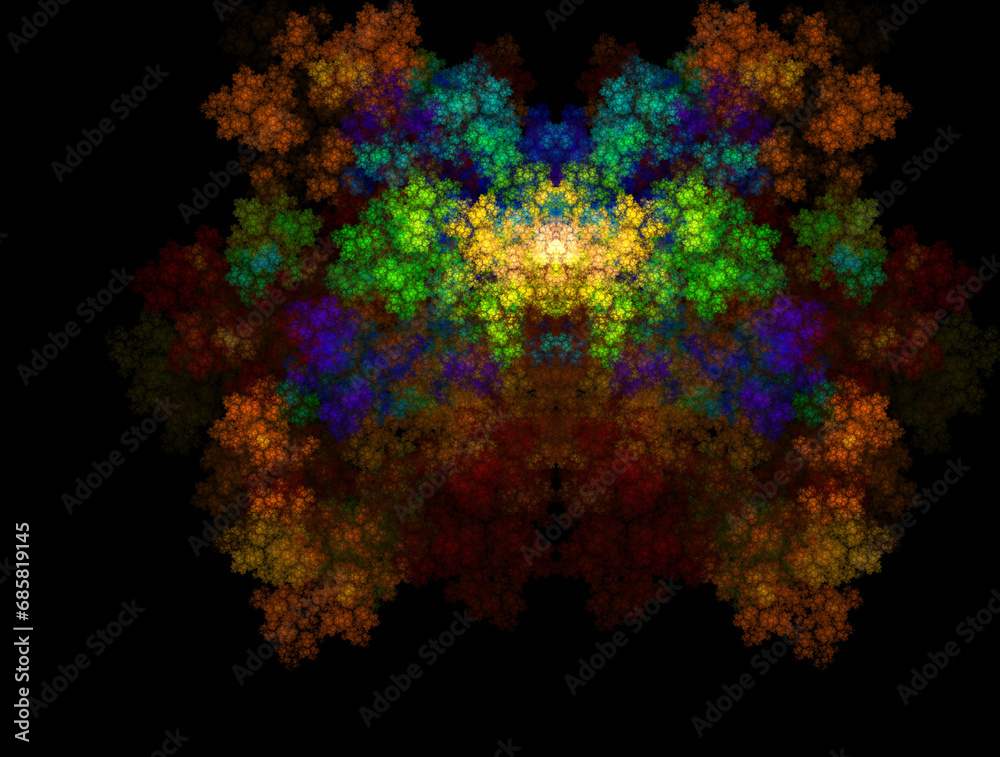 Imaginatory fractal abstract background Image Imaginatory fractal abstract background Image