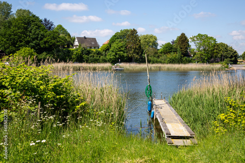 Boots- und Angelsteg an der Schlei