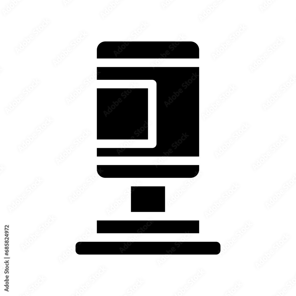 punching bag glyph icon punching bag glyph icon