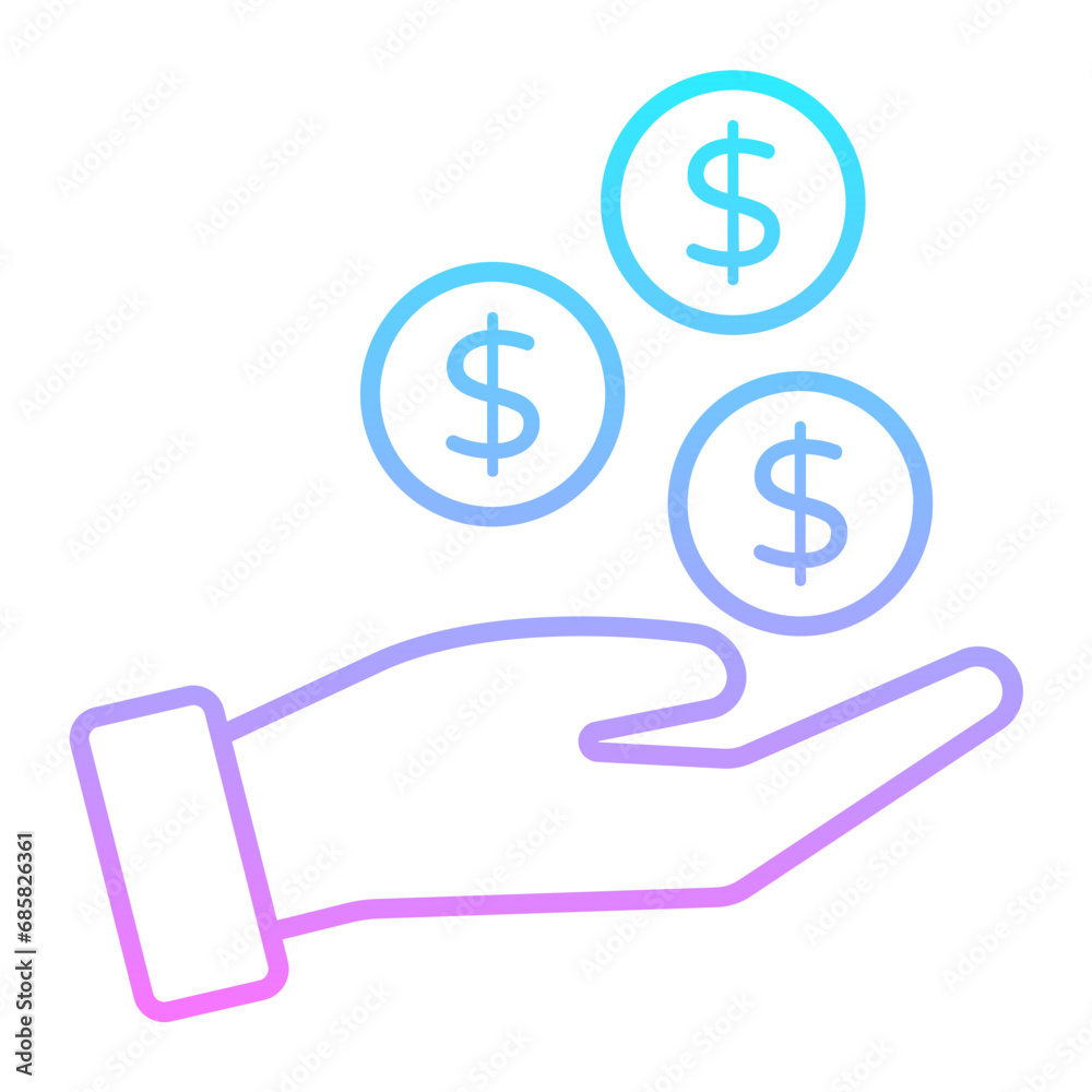 Subsidy Gradient Icon