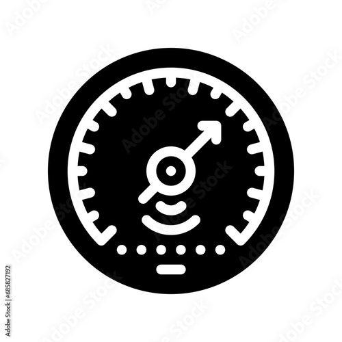 barometer glyph icon