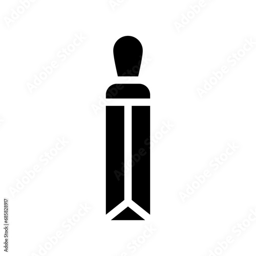 chisel glyph icon