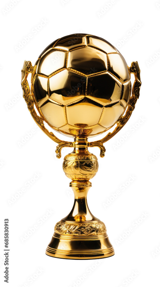 Golden Trophy Cup: Isolated on transparent or white background Golden Trophy Cup: Isolated on transparent or white background